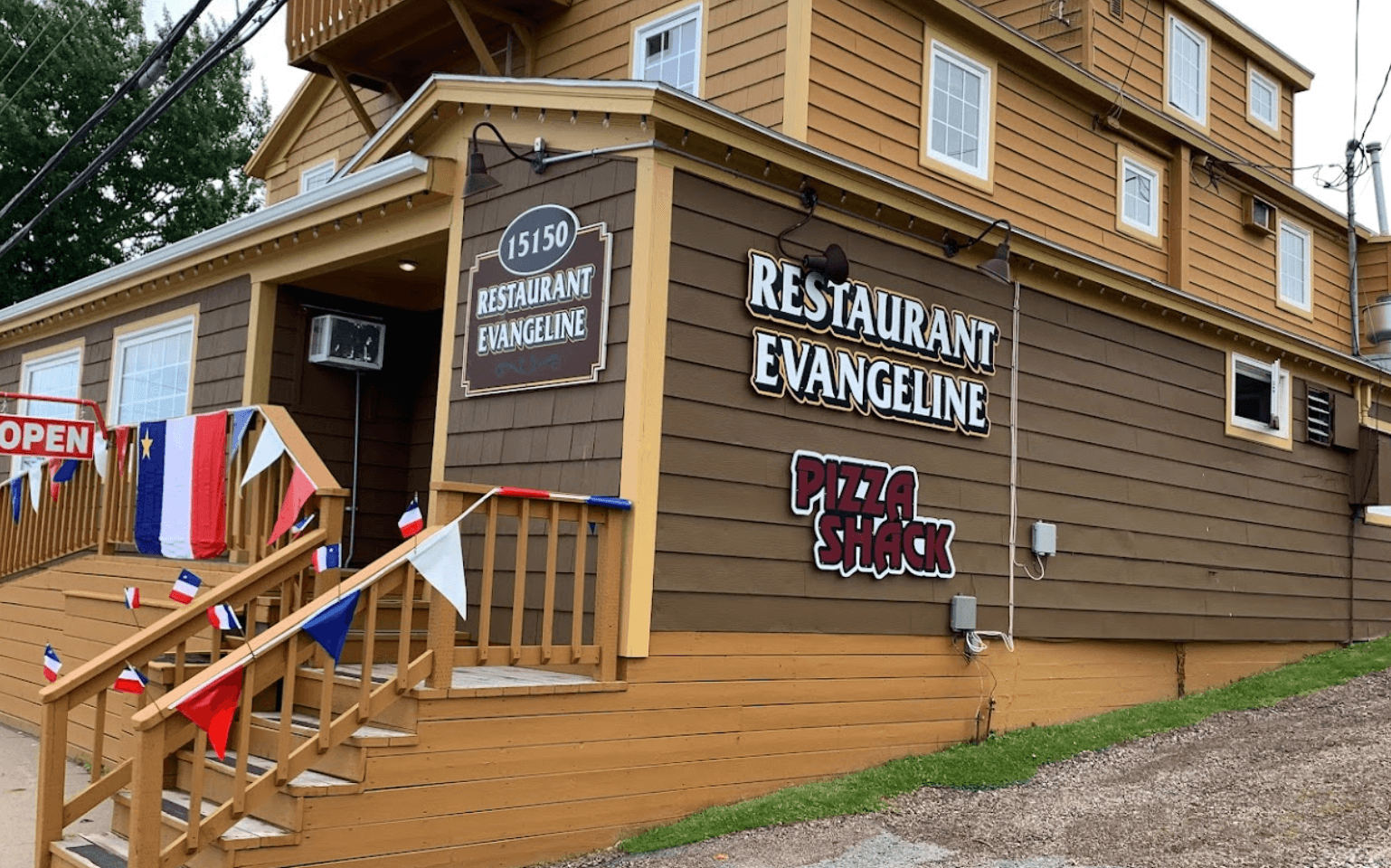 pizza shack cheticamp exterior